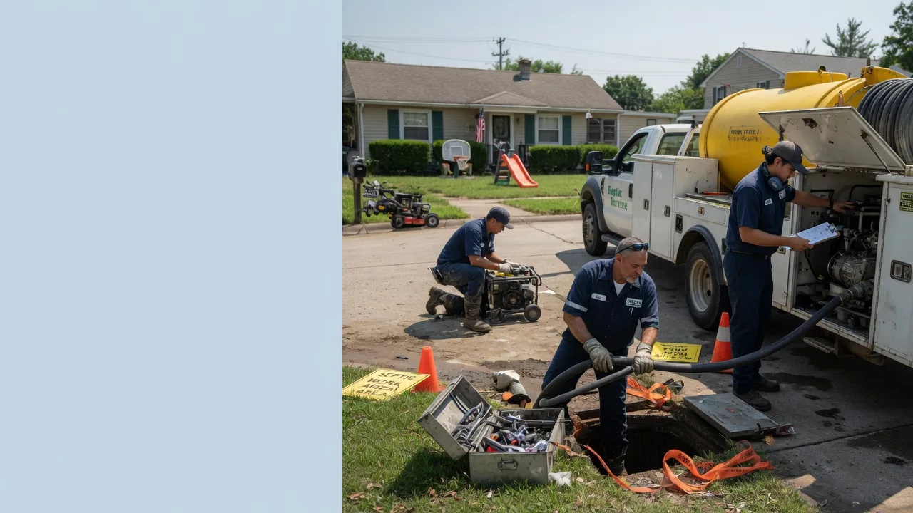 Septic Tank Pumping in Moorestown, NJ near me